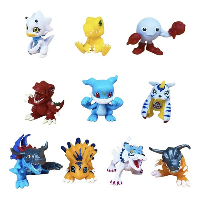 Figurita Digimon Chibi Tiranosaurio Adorno Para Coche | Meses sin interés