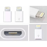 Adaptador Compativel Com Ios 5/6/7/8/e/x Para Micro Usb V8