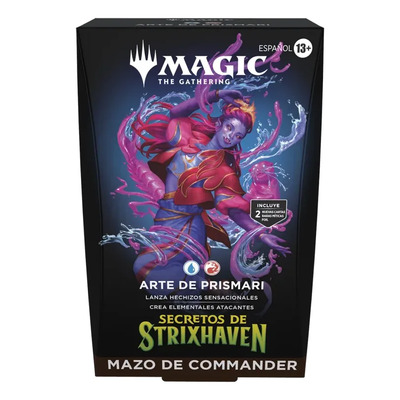 Magic The Gathering Commander Deck Prismari Artistry Ingles | Envío gratis
