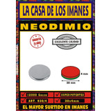 Iman Neodimio 30x4 Mm 12000 Gauss Super Potente!!! Terapia