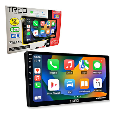 Pantalla Treo Vortex10pro Carplay Android Auto Wifi Bt + Cam | Meses sin interés
