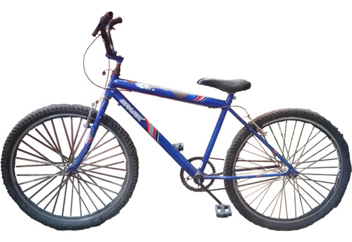 Bicicleta Aro 26 Azul Usada