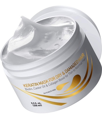 Mascarilla Reparadora Para Cabello Con Colágeno 250ml