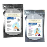 2 Mascarillas Hidroplasticas 100g (carbón / Uva)