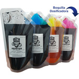 Kit De 4 Tintas Tonoko Compatible Para Epson T664 500ml C/u