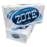 Pack De 3 Jabónes De Lavandería En Barra Zote Blanco 200g