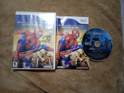 Spiderman Friend Or Foe Completo Para Nintendo Wii,excelente