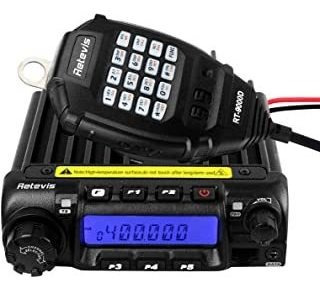 Retevis Rt-9000d Mini Radio Móvil, 400-490mhz Vox Ctcss/dcs 