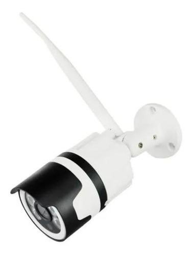 Camera Segurança Wifi Externa 2antena Onvif Prova Dagua Cor Branco