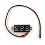 Mini Voltímetro Digital Medidor De Voltaje 0-100v, 0.28 PuLG