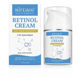 Crema De Retinol Para Arrugas Faciales, Cido Hialurnico Orgn