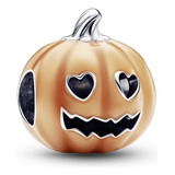 Pandora Charm Calabaza Que Brilla Original + Kit De Regalo