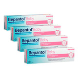 Kit Com 4 Pomada Para Assaduras Bepantol Baby 30g Cada