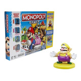 Monopoly Gamer Mario Bros Bonus Token Wario Y Poster