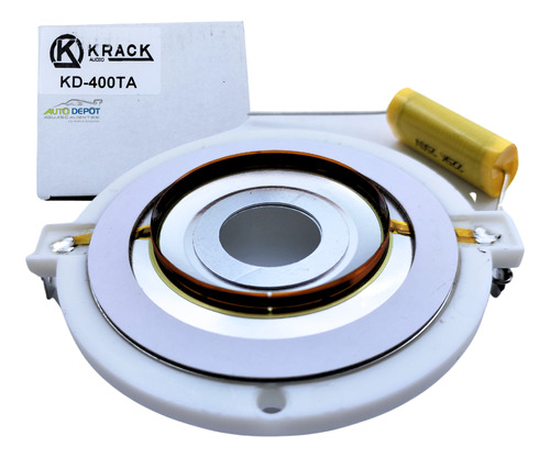 Diafragma Repuesto De Tweeter Kdt-400 Krack Kd-400ta 8 Ohm