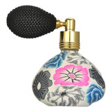Art Vintage Style Spray Botella Recargable De Perfume Atomiz