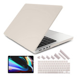 Funda Rígida Dongke Para Macbook Pro 16  2485 Matte Stone