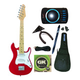 Combo Premium Guitarra Electrica Niños + Accesorios Envios