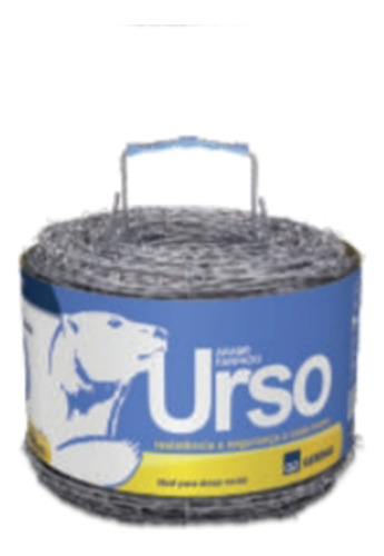 Arame Farpado Urso 250m Gerdau