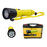 Lanterna Mergulho Albatroz Sdq-34 Lançamento 1000 Lumens