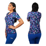 Uniforme Clinico - Delantal Ripholia Azul Rey 2259