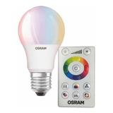 Foco Led Rgb Multicolor Con Control Remoto Osram 7.5w