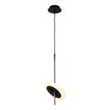 Pendente Uno Dourado 21cm 6w 3000k Led - Ml017 - Bella 110v/220v