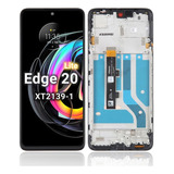 Pantalla Moto Edge 20 Lite Con Marco | Original