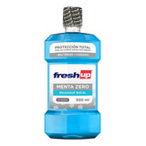 Enjuague Bucal Fresh Up  Menta  Zero Por 500ml