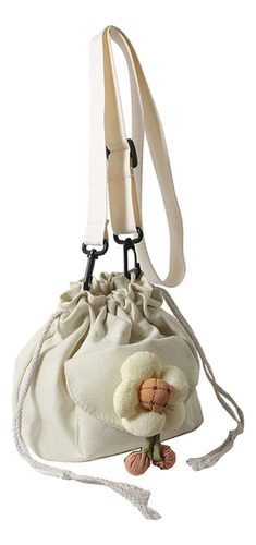 Bolso Bandolera De Lona Para Mujer Elegante Con Correa