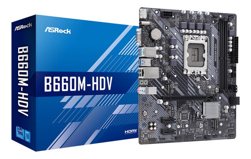 Board Asrock Intel B660m Hdv Lga1700 Micro Atx