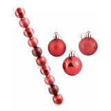 Set X20 Bolas Esferas Navideñas Decoracion Árbol  