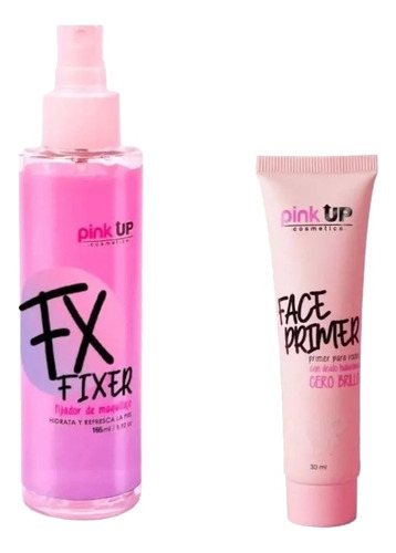Fijador De Maquillaje Fx Pink Up + Face Primer Kit Pink Up