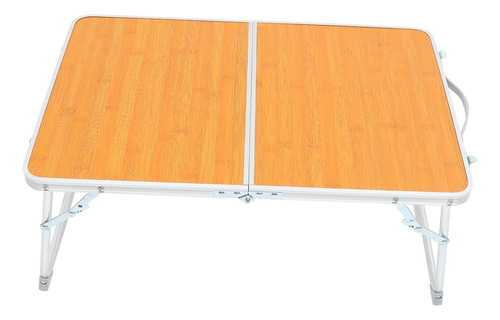 Mesa Portatil Camping Plegable Regulable Aluminio 120x60cm