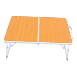 Mesa Portatil Camping Plegable Regulable Aluminio 120x60cm