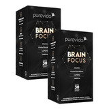 Kit 2x Brain Focus-pura Vida- Performance Mental