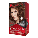 Tinte Cabello Colorsilk Colorkeratina Castaño Cobrizo Dorado