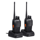 Interfono Portátil Bf-888s Baofeng Talkie Packs.fm