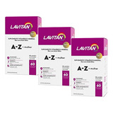 Kit 3x Suplemento Vitamínico Lavitan Mulher 180 Capsulas