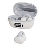 Auriculares Deportivos Inalámbricos Con Clip Blanco Gris