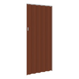 Puerta Plegable Playcon Mod Gde 108 Ancho 244cm Alto Ajustab Color Cerezo