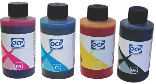 Tintas Para Cartucho Hp 122 Ocp Alemana 2050 3050 4x100ml