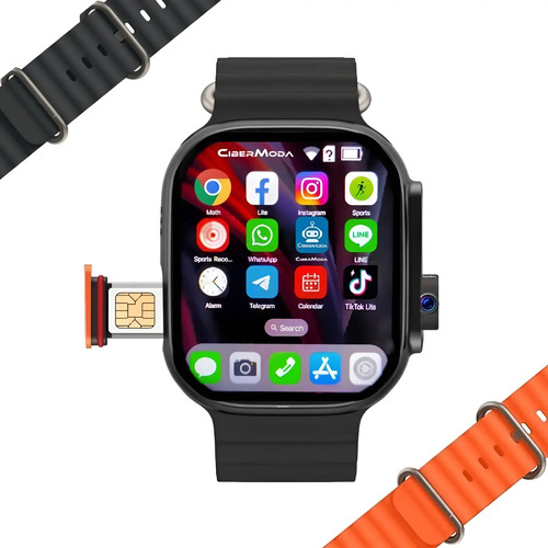 Smartwatch 4g 5g Camara Ranura Sim Tiktok Playstore Maps App | Meses sin interés
