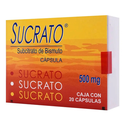 Sucrato Cápsula 500 Mg, 20 Cápsulas | Envío gratis