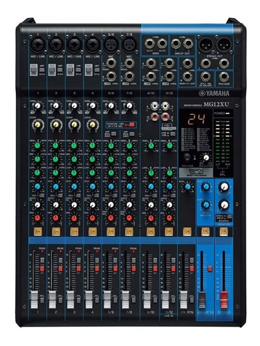 Yamaha Mg12xu Consola Mixer 48v 2aux Efx Usb Mg 12xu Oferta!