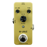 Pedal De Efectos De Guitarra M-vave Fuzz Vintage Fuzz, Aleac