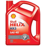 Shell Helix Hx3 Sae 40 X4lt