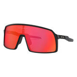 Óculos Oakley Sutro Preto Fosco Lente Vermelha Original Nfe