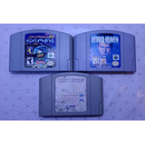 Lote De 3 Cartuchos Para Nintendo 64