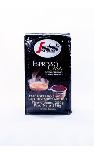 Cafe Molido Espresso Casa  X 250gr Segafredo Zanetti